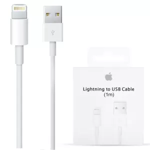 Кабель Apple Lightning на USB (1м, Белый)