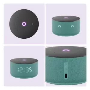 Умная колонка Яндекс Станция Мини 3 с Алисой на YaGPT, бирюзовый, YNDX-00027TRQ