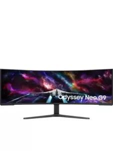 Монитор Samsung 57" Odyssey Neo G9 S57CG952NI 7680x2160 VA miniLED Curved FreeSync Premium Pro DP HDMI USB