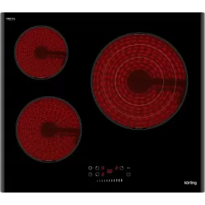 Электрическая варочная панель Korting HK 6351 B3 Black