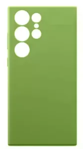 Чехол силиконовый для Samsung Galaxy S23 Ultra (Зеленый)