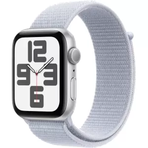 Смарт-часы Apple Watch SE (2024) 44mm Silver Aluminium Case with Blue Cloud Sport Loop (MXET3) Смарт-часы Apple Watch SE (2024) 44mm Silver Aluminium Case with Blue Cloud Sport Loop (MXET3)