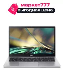 Ноутбук Acer Aspire 3 A315-59-58SS, 15.6" (1920x1080) TN/Intel Core i5-1235U/8ГБ DDR4/512ГБ SSD/Iris Xe Graphics/Без ОС, серебристый (NX.K6SEM.00A)