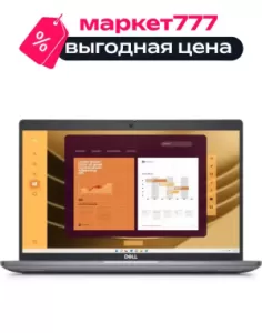 Ноутбук Dell Latitude 5450, 14" (1920x1080) IPS/Intel Core Ultra 7 155U/32 ГБ DDR5/1024 ГБ SSD/Intel Graphics/Linux, Серый (5450-7314)