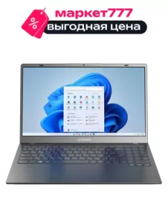 Ноутбук IRBIS Breeze 15NBC1015, 15.6" (1920x1080) IPS/Intel Processor N100/8 ГБ LPDDR5/256 ГБ SSD/Intel UHD Graphics/Windows 11 Pro, Серый (15NBC1015G)