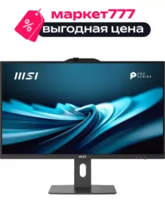 Моноблок MSI Pro AP272P 14M, 27" (1920x1080) IPS / Intel Core i3-14100 / 8 DDR5 / 256 ГБ SSD / Intel UHD Graphics / Без ОС / Клавиатура, мышь, Черный (9S6-AF8321-812)