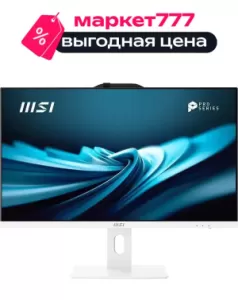 Моноблок MSI Pro AP272P 14M-664XRU, 27" (1920x1080) IPS 100 Гц / Intel Core i7-14700 / 16 DDR5 / 512 ГБ SSD / Intel UHD Graphics / Без ОС / Клавиатура, мышь, Белый (9S6-AF8322-804)
