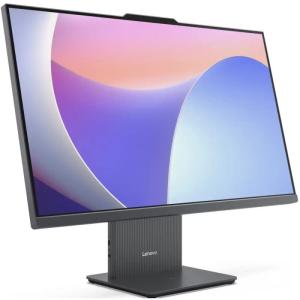 Моноблок Lenovo IdeaCentre AIO 27IRH9, 27" (1920x1080) IPS / Intel Core i5-13420H / 16 DDR5 / 512 ГБ SSD / Intel UHD Graphics / Без ОС / Клавиатура, мышь, Серый (F0HM008ERU)