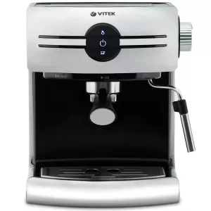 Кофеварка рожковая VITEK Coffee Maker VT-1507 Silver/Black (Серебристый/Черный)
