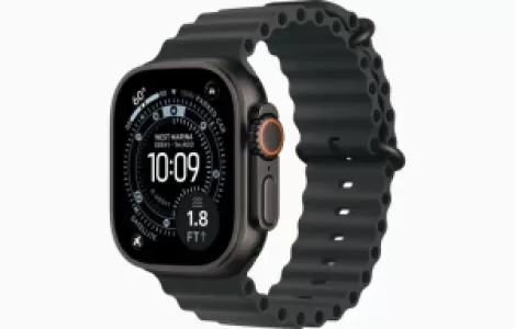 Смарт-часы Apple Watch Ultra 3, Black Titanium Black Ocean Band Смарт-часы Apple Watch Ultra 3, Black Titanium Black Ocean Band