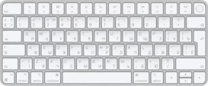 Клавиатура Apple Magic Keyboard with Touch ID (MK293RS/A) Клавиатура Apple Magic Keyboard with Touch ID (MK293RS/A)