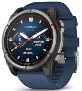 Смарт-часы Garmin Quatix 8 51 mm AMOLED Sapphire, Titanium, черный (010-02905-91) Смарт-часы Garmin Quatix 8 51 mm AMOLED Sapphire, Titanium, черный (010-02905-91)