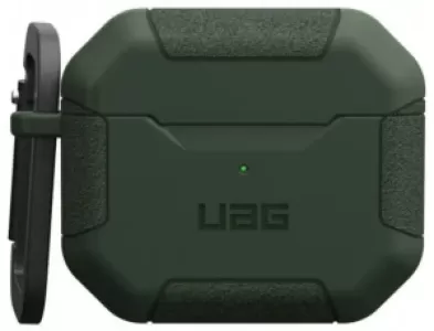 Чехол + карабин UAG Scout Case для Apple AirPods 3, оливковый 104127117272 Чехол + карабин UAG Scout Case для Apple AirPods 3, оливковый 104127117272