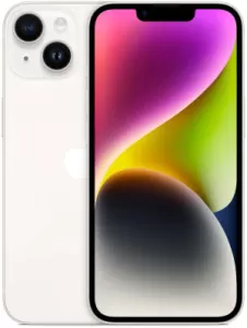 Смартфон Apple iPhone 14 128 ГБ, сияющая звезда, Dual SIM (nano SIM+eSIM) Смартфон Apple iPhone 14 128 ГБ, сияющая звезда, Dual SIM (nano SIM+eSIM)