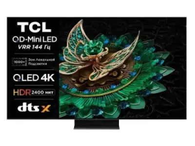 QD-Mini LED телевизор TCL 85C765 4K Ultra HD QD-Mini LED телевизор TCL 85C765 4K Ultra HD