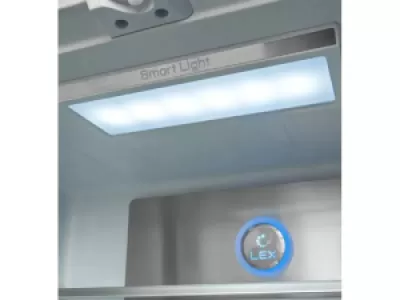 Холодильник Lex LCD505BmID синий металлик