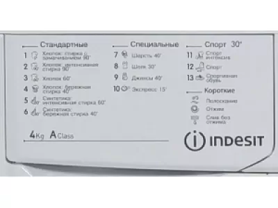 Стиральная машина Indesit IWUB 4105, белый Стиральная машина Indesit IWUB 4105, белый
