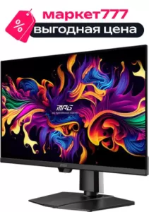 Монитор MSI 26.5" MPG 271QR QD-OLED X50 черный QD OLED
