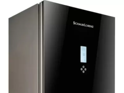 Холодильник Schaub Lorenz SLU S379Y4E черное стекло Холодильник Schaub Lorenz SLU S379Y4E черное стекло