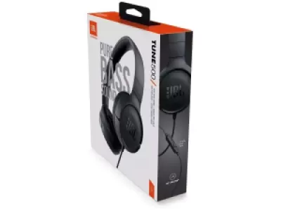 Гарнитура JBL Tune 500, 3.5 мм, накладные, черный Гарнитура JBL Tune 500, 3.5 мм, накладные, черный