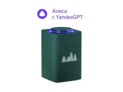 Умная колонка Яндекс Станция Макс с Алисой на YandexGPT, зеленый с Zigbee Умная колонка Яндекс Станция Макс с Алисой на YandexGPT, зеленый с Zigbee