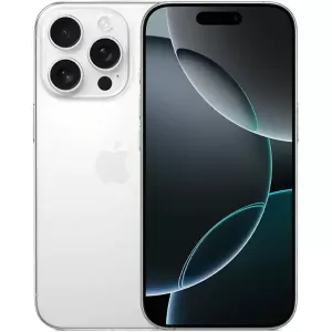 Смартфон Apple iPhone 16 Pro 1 TB, Dual SIM (nano SIM+eSIM), White Titanium Смартфон Apple iPhone 16 Pro 1 TB, Dual SIM (nano SIM+eSIM), White Titanium
