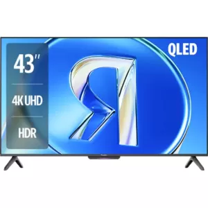 Телевизор Яндекс ТВ Станция Бейсик QLED с Алисой 43" (YNDX-00078)
