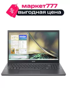 Ноутбук Acer Aspire 5 A515-57-5703, 15.6" (1920x1080) IPS/Intel Core i5-12450H/16ГБ DDR4/256ГБ SSD/UHD Graphics/Без ОС, серый (NX.KN3CD.00J)