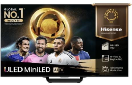 Телевизор MINI-LED 85" 85U7Q PRO HISENSE
