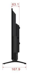 Телевизор LCD 32" HD 32H250T LEFF