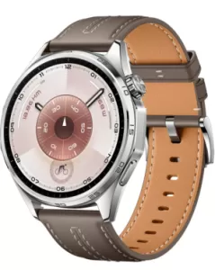 Умные часы Huawei Watch GT 6 46mm Grey Composite Leather Strap (Серый) Умные часы Huawei Watch GT 6 46mm Grey Composite Leather Strap (Серый)
