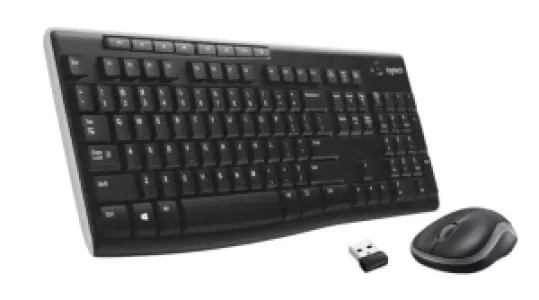 Беспроводная клавиатура + мышь MK270 RUS BLACK 920-003381 LOGITECH
