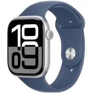 Умные часы Apple Watch Series 10 42 мм Aluminum Sport Серебристый / Синий Умные часы Apple Watch Series 10 42 мм Aluminum Sport Серебристый / Синий