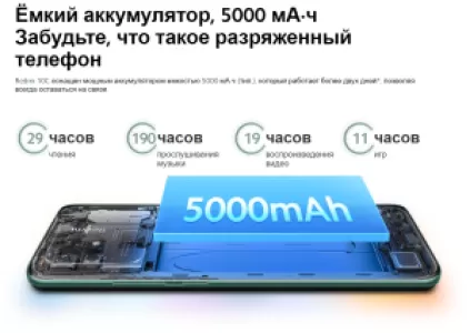 Смартфон Xiaomi Redmi 10C 3/64 ГБ RU, серый графит
