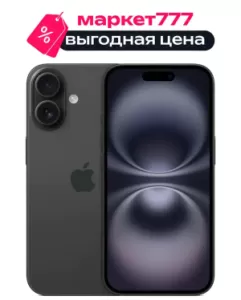 Смартфон Apple iPhone 16 512 ГБ Black Смартфон Apple iPhone 16 512 ГБ Black