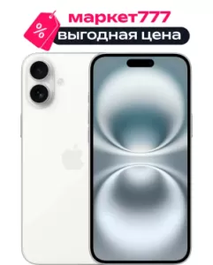 Смартфон Apple iPhone 16 Plus 512 ГБ White Смартфон Apple iPhone 16 Plus 512 ГБ White