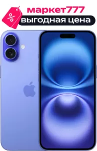 Смартфон Apple iPhone 16 Plus 256 ГБ Blue Смартфон Apple iPhone 16 Plus 256 ГБ Blue