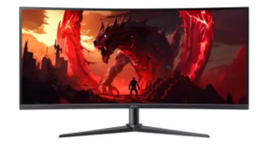 Монитор Acer XZ340CURW0bmiiphx 34'', Curved 1500, 21:9, VA, UWQHD, 1/5ms, 250cd, 240Hz, HDMI, DP, SPK, HAS