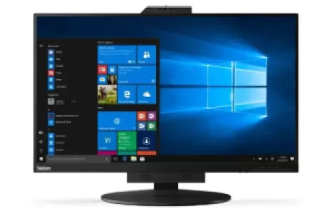 Монитор Lenovo 27" TIO 27, 16:9, IPS, QHD, 4ms, 350cd, 60Hz, HDMI, DP, USB, SPK, CAM, HAS