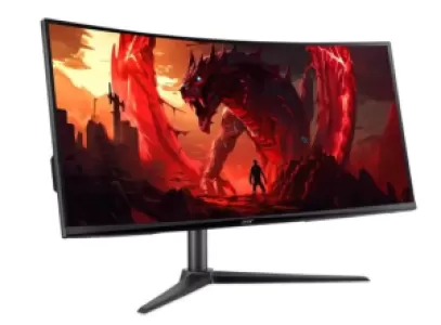 Монитор Acer XZ340CUJ0bmiiphx 34'' 1500R, 21:9, VA, UWQHD, 1/5ms, 250cd, 120Hz, HDMI, DP, SPK, HAS