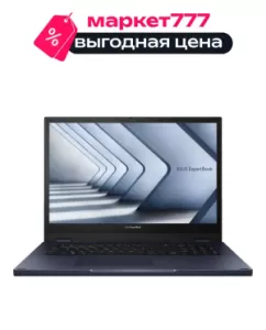 Ноутбук ASUS ExpertBook B6 Flip B6602FC2-MH0368, 16" (2560x1600) IPS 120Гц сенсорный/Intel Core i7-12850HX/16ГБ DDR5/512ГБ SSD/Quadro RTX A2000 8ГБ/Без ОС, черный (90NX04U1-M00D90)