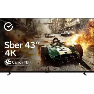 Телевизор Sber 43" LED 4K UHD Салют ТВ (SDX-43U4124)