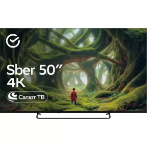 Телевизор Sber 50" LED 4K UHD Салют ТВ (SDX-50U4127)