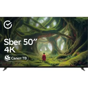 Телевизор Sber 50" LED 4K UHD Салют ТВ (SDX-50U4139)