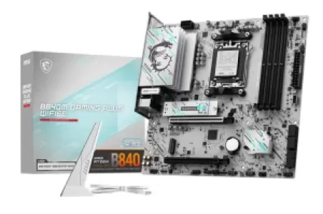 Материнская плата AMD B840 SAM5 MATX B840M GAMING PLUS WIFI6E MSI