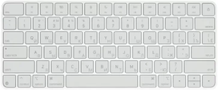 Клавиатура Apple Magic Keyboard USB-C, белый (MXCL3RS/A) RU Клавиатура Apple Magic Keyboard USB-C, белый (MXCL3RS/A) RU