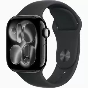 Apple Watch Series 11 GPS 42mm Jet Black Aluminium Case with Black Sport Band Apple Watch Series 11 GPS 42mm Jet Black Aluminium Case with Black Sport Band