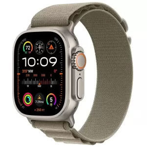 Умные часы Apple Watch Ultra 2 GPS + Cellular, 49mm Titanium Case with Olive Alpine Loop - Medium Умные часы Apple Watch Ultra 2 GPS + Cellular, 49mm Titanium Case with Olive Alpine Loop - Medium