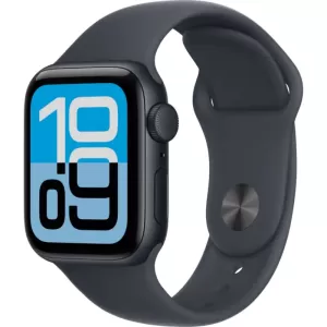 Умные часы Apple Watch SE 3 40 мм Aluminium Case, Sport Band S/M, Midnight, темная ночь