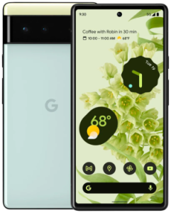 Смартфон Google Pixel 6, 8/128 ГБ EU, Green, зеленый
